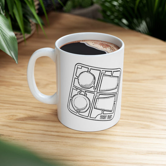 Coffee Bitz White Mug